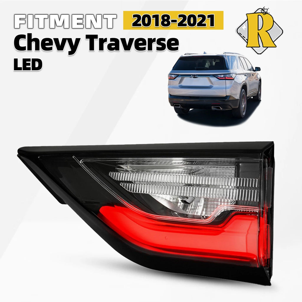 Inner Clear Black Tail Light for Chevy Traverse (2018–2021) Redline Pkg