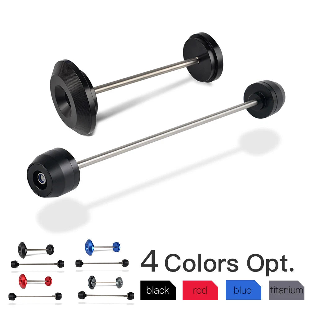 Front & Rear Axle Sliders for BMW R1200R R1200RS R1250R (2015–2023)