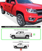 Stainless Steel Drop Armor for Chevy Colorado GMC Canyon Crew Cab (2015–2026)