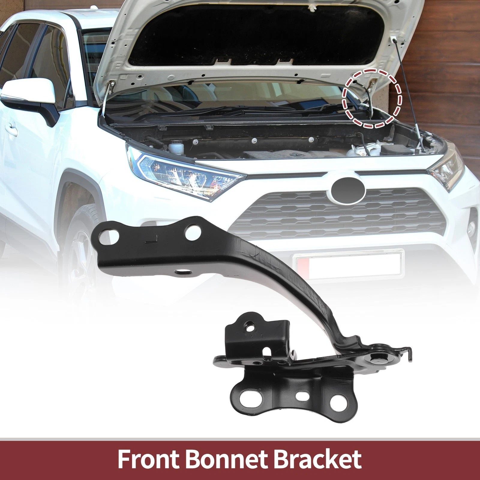 Hood Hinge for Toyota Camry (2018) Left Side 1 pcs