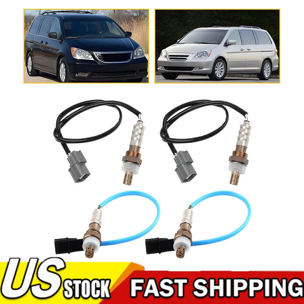 Set of 4 Oxygen Sensors for Honda Odyssey (2007–2010)