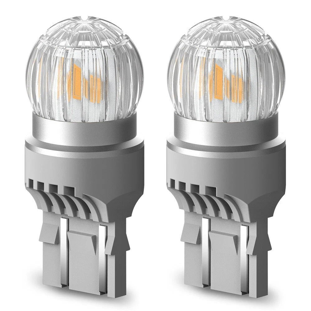 2X LED Turn Signal Lights  Amber Yellow