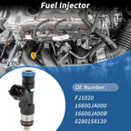1 Pc Fuel Injector No.FJ1020/16600JA000 for Nissan Altima 2.5L L4 (2007–2013)