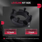 2'' Front Leveling Lift for Toyota Tundra Sequoia (2007–2023)