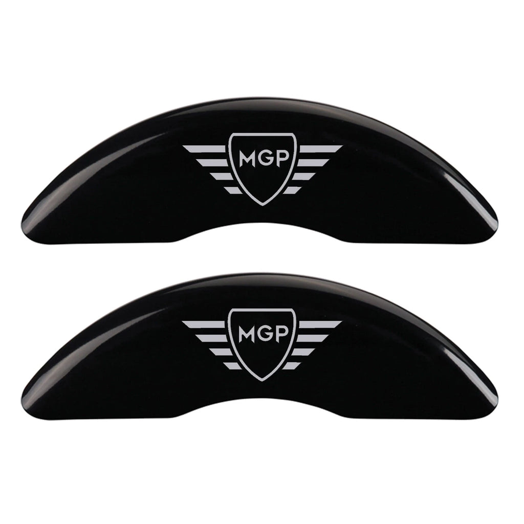 Caliper Covers Set of 4 Black Front for Ford Falcon (2000–2001)