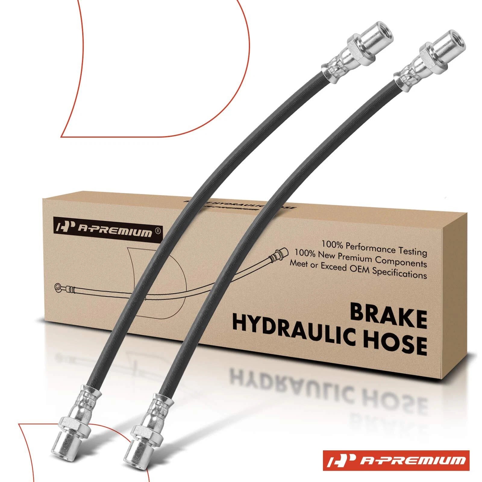 2X Rear Brake Hydraulic Hose for Subaru Impreza (1993–2001) Legacy (1995–1998)