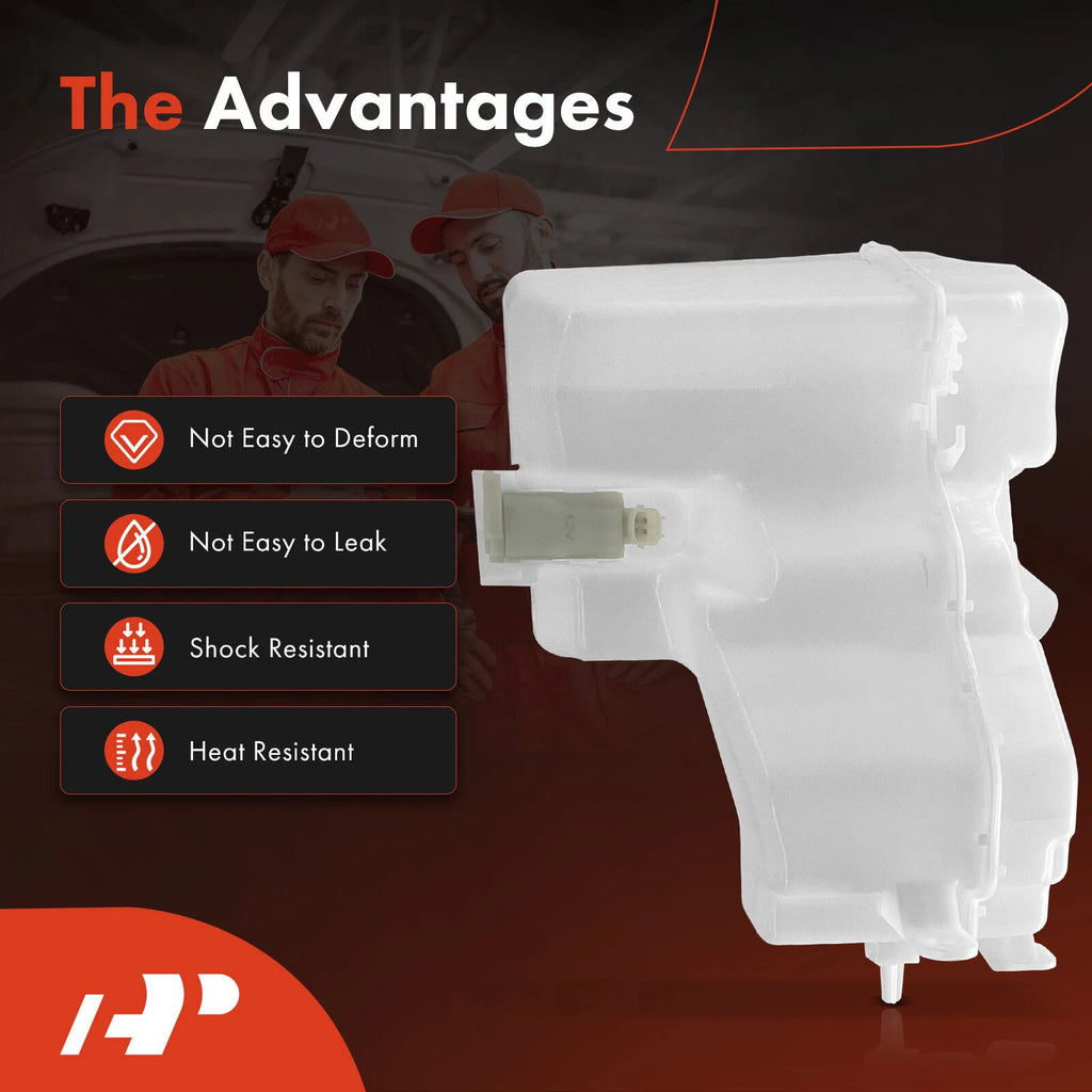 Windshield Washer Reservoir with Pump & Cap for Nissan Altima (2019–2024)