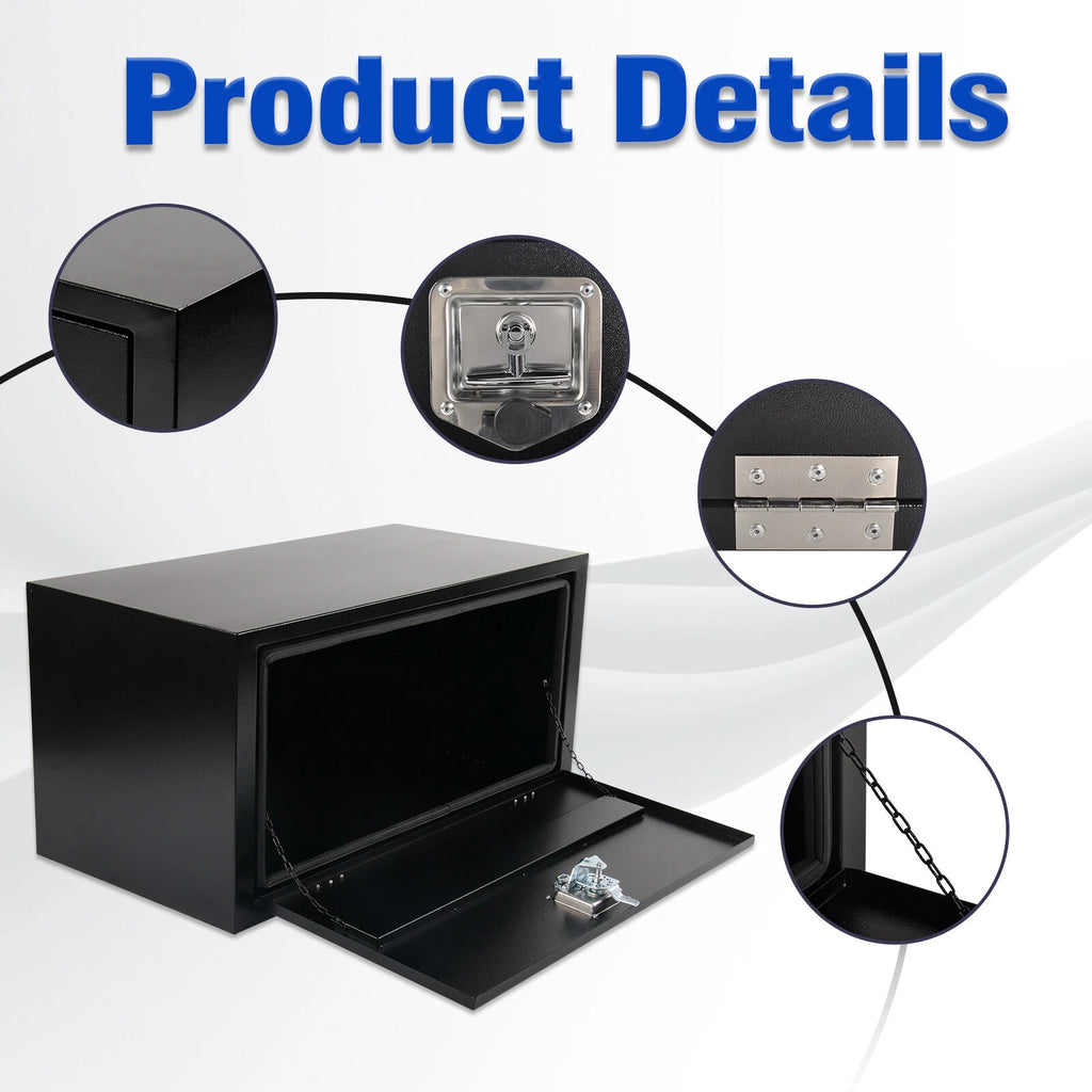 Tool Box for Pickup Truck (36"X18"X18") with Lock & Key