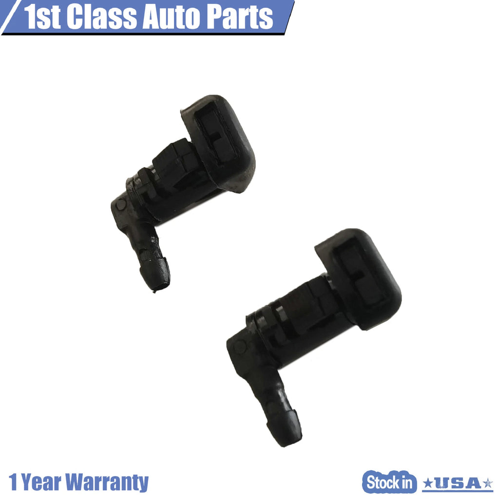 Set of 2 Windshield Wiper Jet Nozzles for Ford Fusion Milan MKZ (2008–2012)