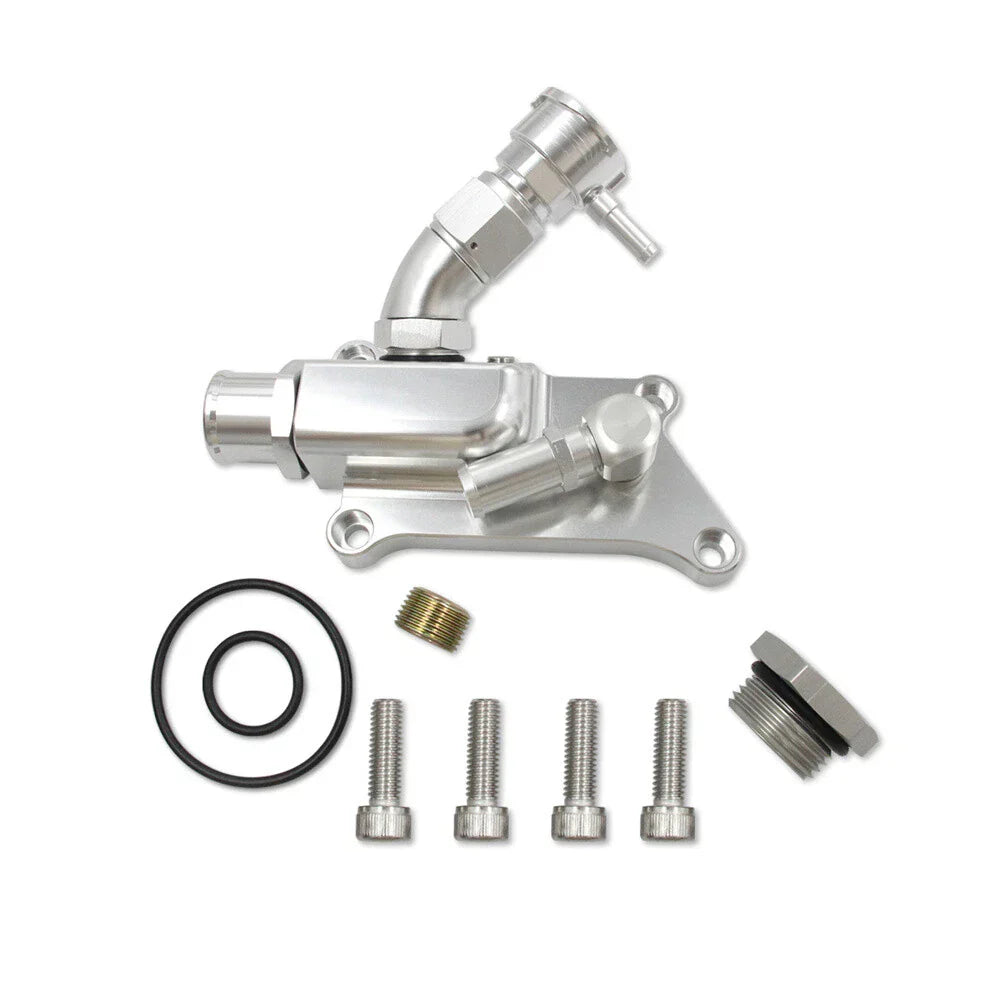 Coolant Housing w/ Elbow Filler Hose for Honda K Series K20Z3 K24 (2002-2011)