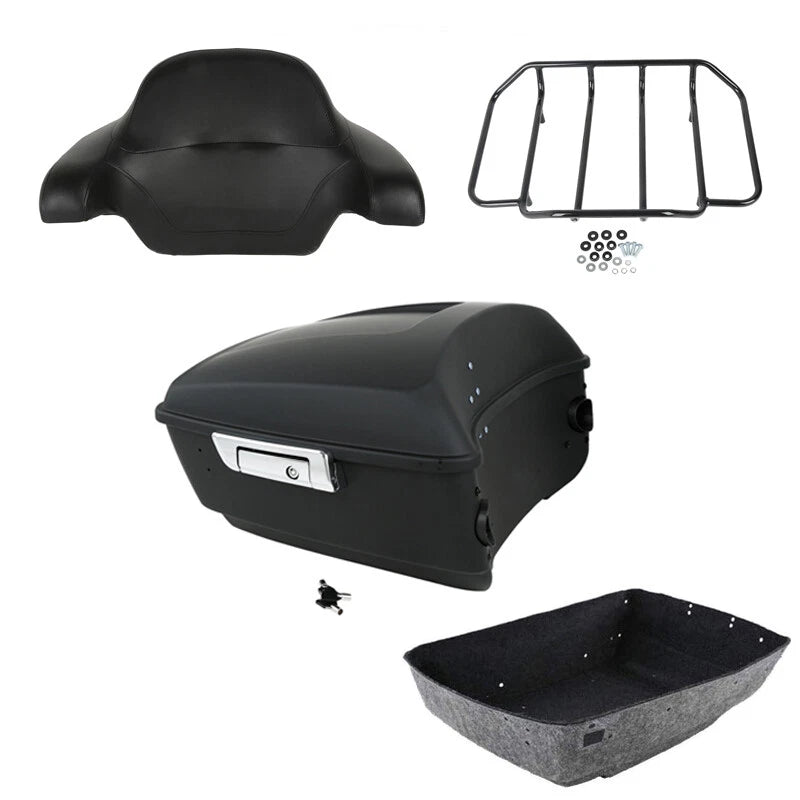 Trunk Backrest Top Rack for Harley Touring Electra Street Glide (2014–2026)