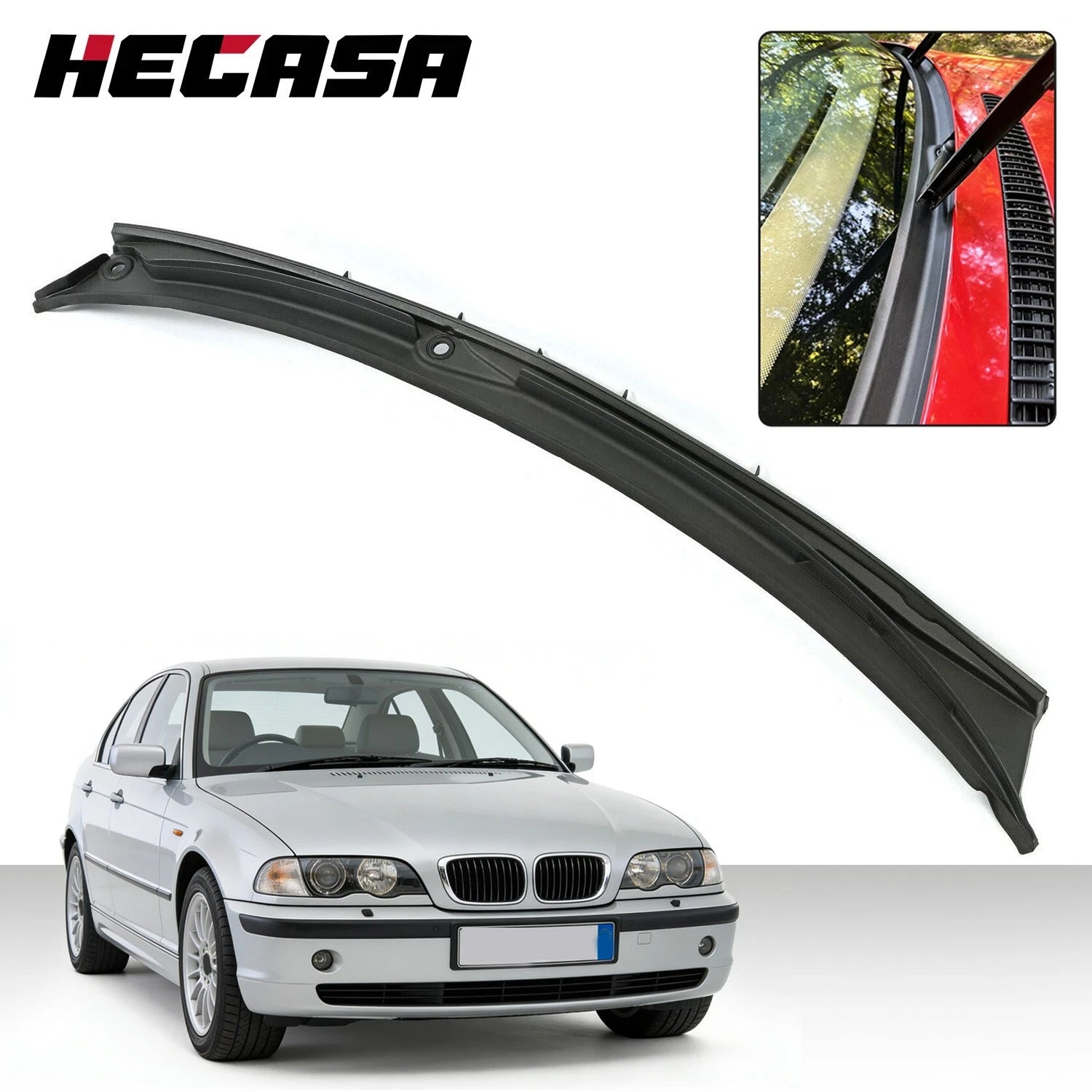 Windshield Wiper Cowl for BMW M3 E46 323i 328i (1997–2006)