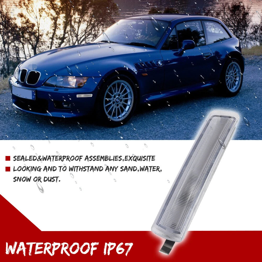 Front Corner Side Marker Lights for BMW Z3 M Coupe (1996–2002) Clear