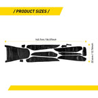 Carbon Fiber Look Interior Trim Decals for Mercedes-Benz C-Class (2015–2018)