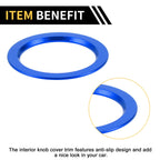 Engine Start Stop Button Switch Knob Cover Ring for Toyota Tacoma (2016–2023) Blue