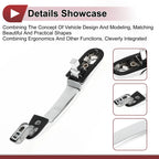 Car Door Handle Grip for Hyundai Tucson (2016–2023) No. 836602E010 Silver Tone