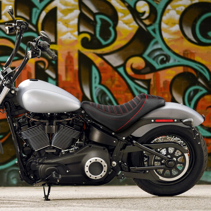 Solo Rider Driver Seat for Harley Softail Slim Heritage Classic (2018–2023)
