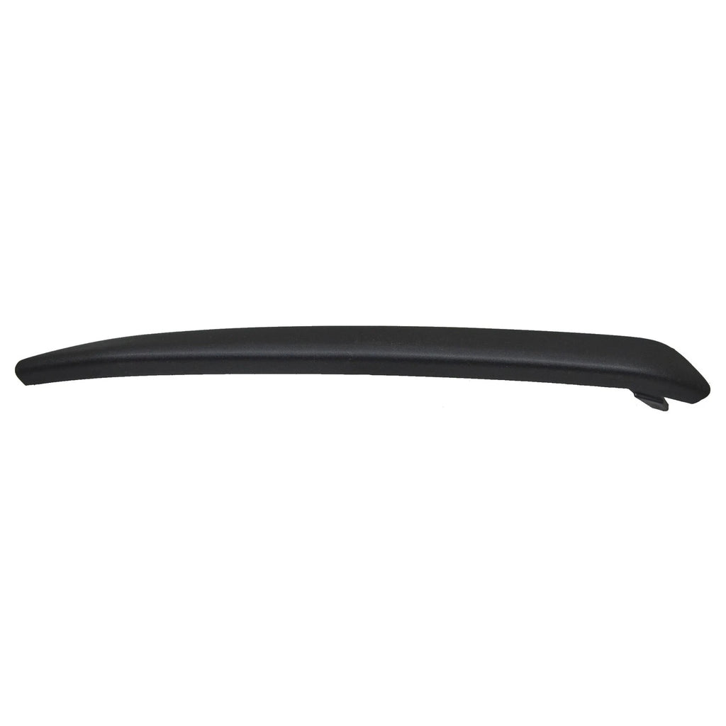 Replacement Black Textured ABS Plastic Driver Front Lower Bumper Cover Molding