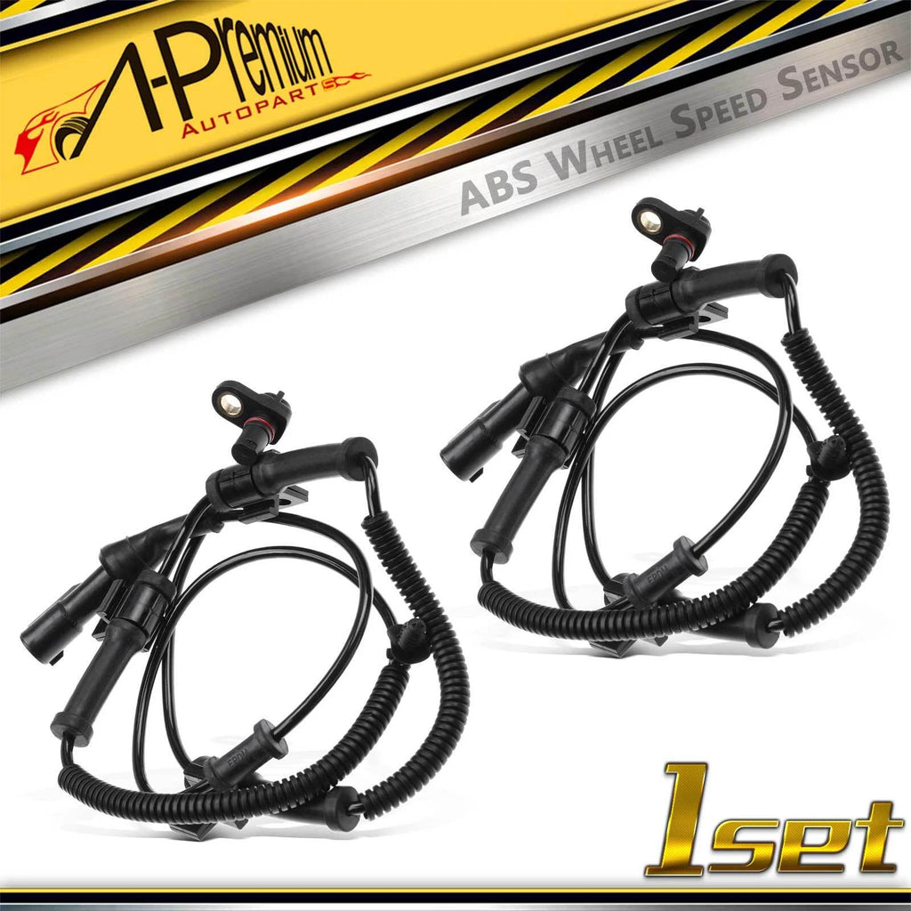 2X Front ABS Wheel Speed Sensor for Ford F-450 Super Duty (2005–2010)