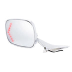 Left LED Rear View Mirror Replacement for 1968–1972 Chevy Full Size Passenger