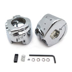 Chrome Switch Housing Cover for Harley Sportster Dyna Softail V-Rod (2002–2010)