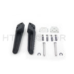 Rear Footrests Foot Pegs for Kawasaki ZX6R (2003–2011) Black