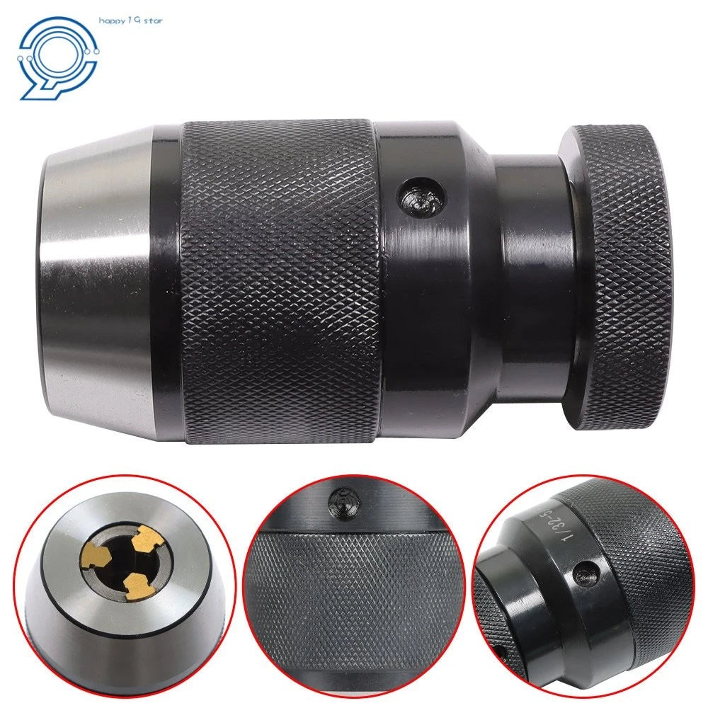 Keyless Drill Chuck for Industrial Tools (1/32" - 5/8")