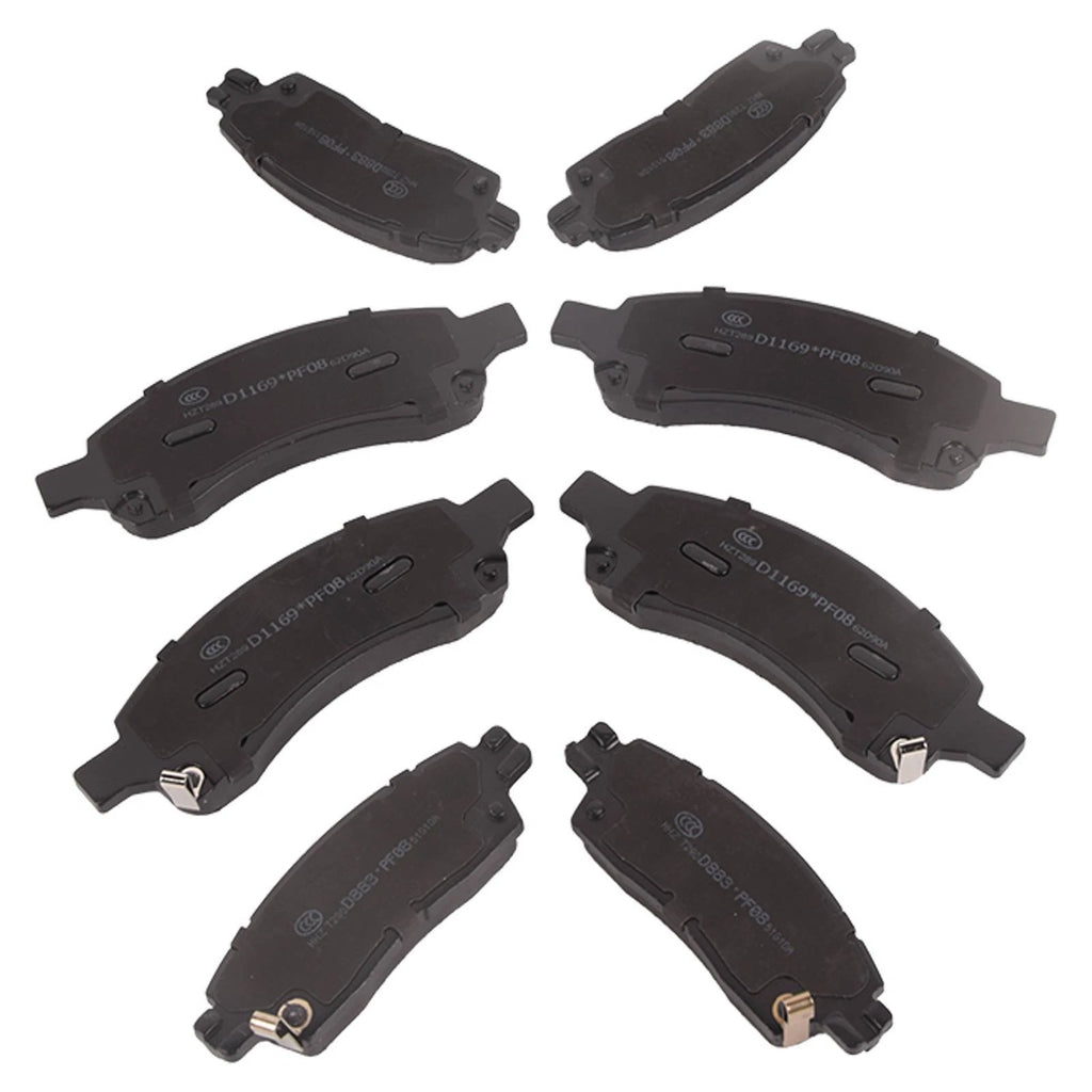 Ceramic Brake Pad Kit for Chevy Traverse GMC Acadia (2009-2023)