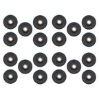 Set of 20 Ceramic Flap Wheels 4.5" x 7/8" 40 Grit for Angle Grinder