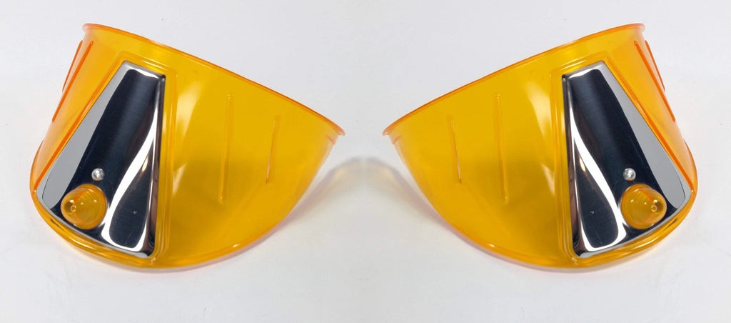 Headlight Trim Ring Insert for 7 Inch Yellow Headlamp Bulb (Universal)