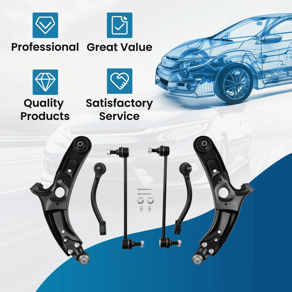 Front Lower Control Arm Ball Joint Set for KIA Soul EV (2015–2019) K623345 K623346