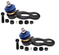 Set of 2 Front Upper Suspension Ball Joints for Ford Lincoln Mercury