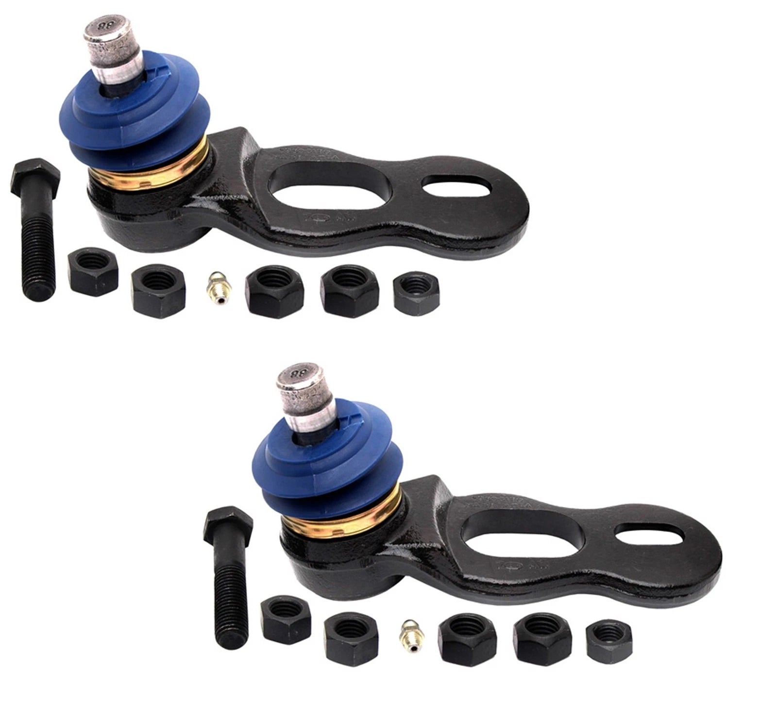 Set of 2 Front Upper Suspension Ball Joints for Ford Lincoln Mercury