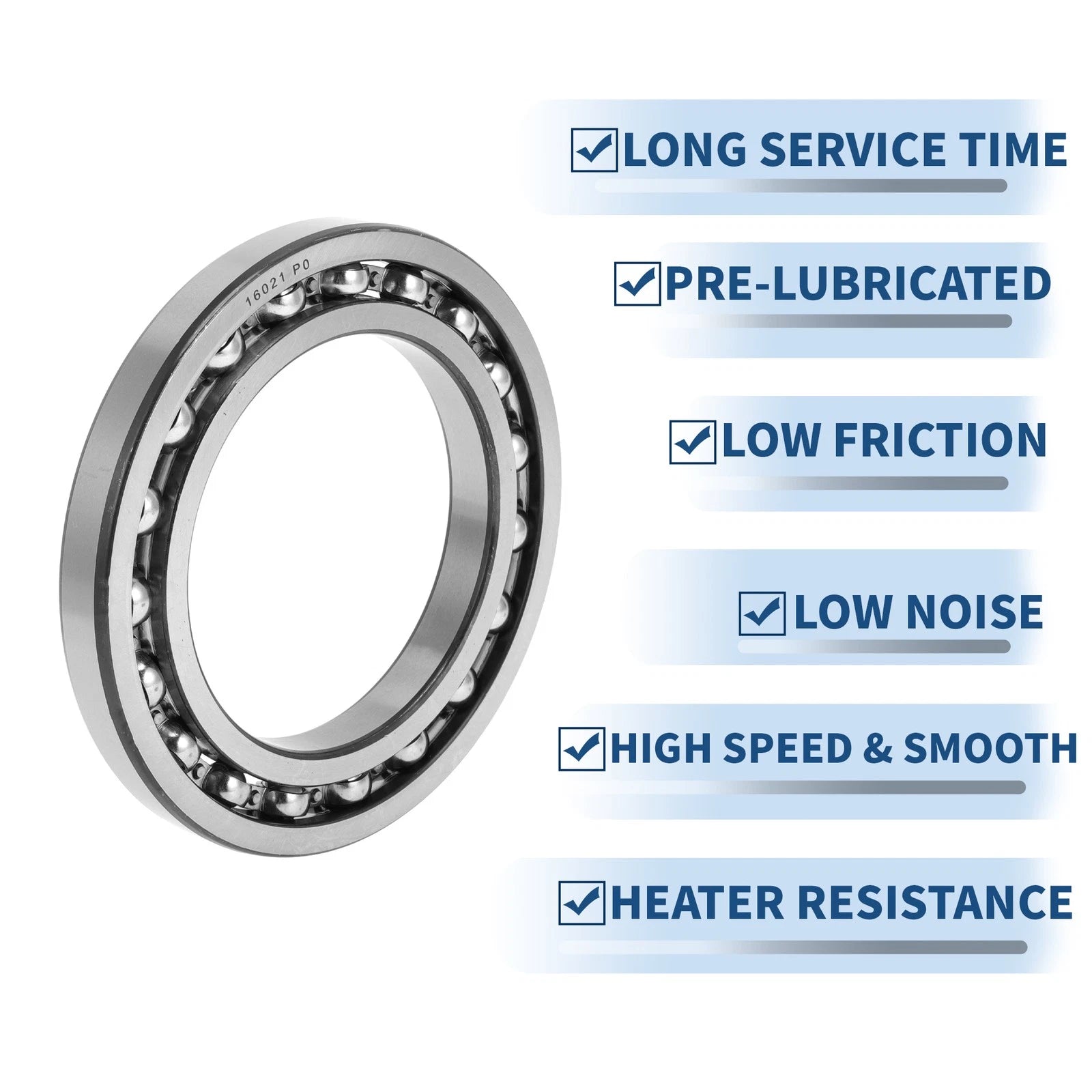 Deep Groove Ball Bearing 105x160x18mm for Scooter Skateboard (P0)