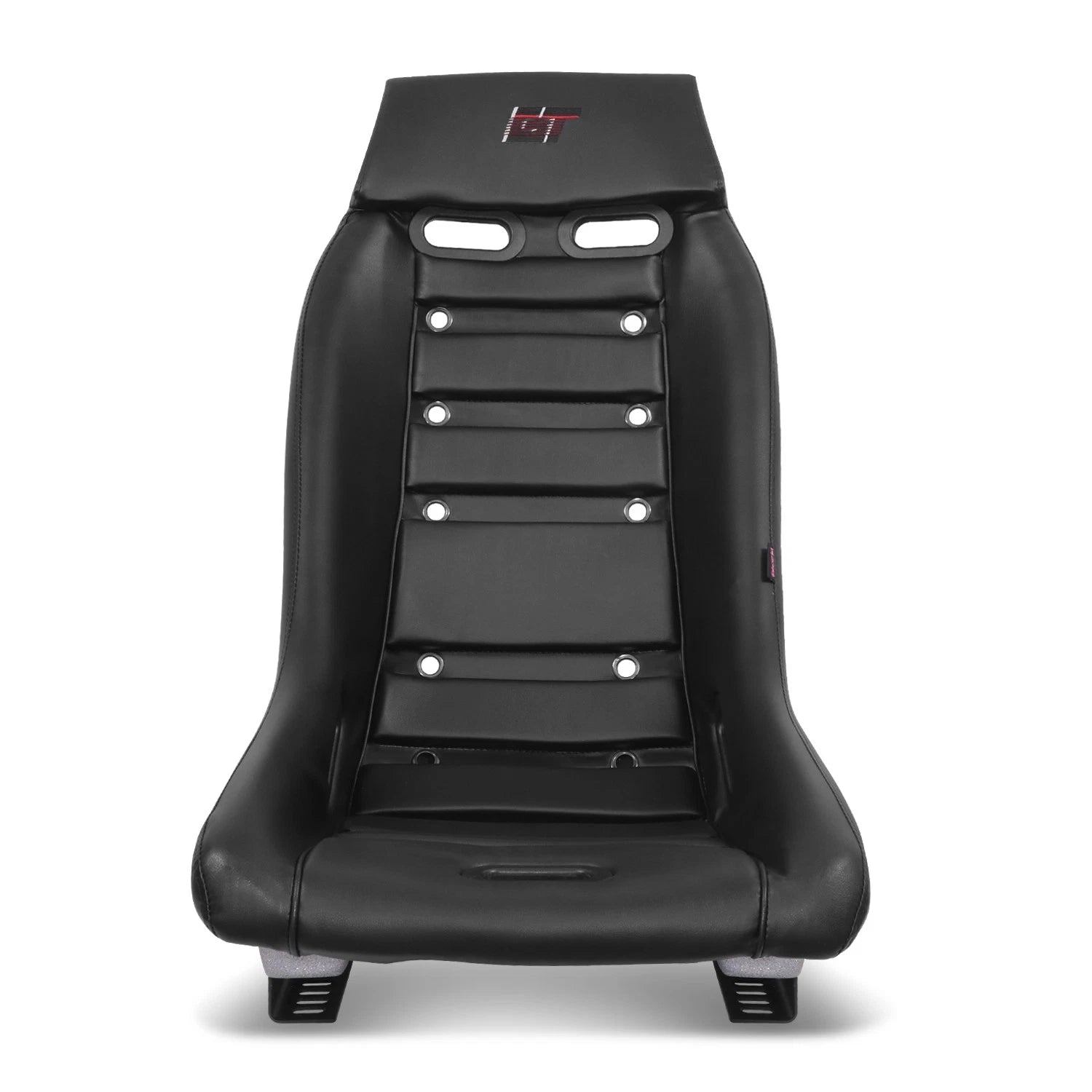 NRG Prisma GT Fixed Back Bucket Racing Seat for Universal Fit (NRG PRI-100BK-H)
