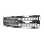 Replacement Chrome Plastic Front Grille (See compatibility Chart)
