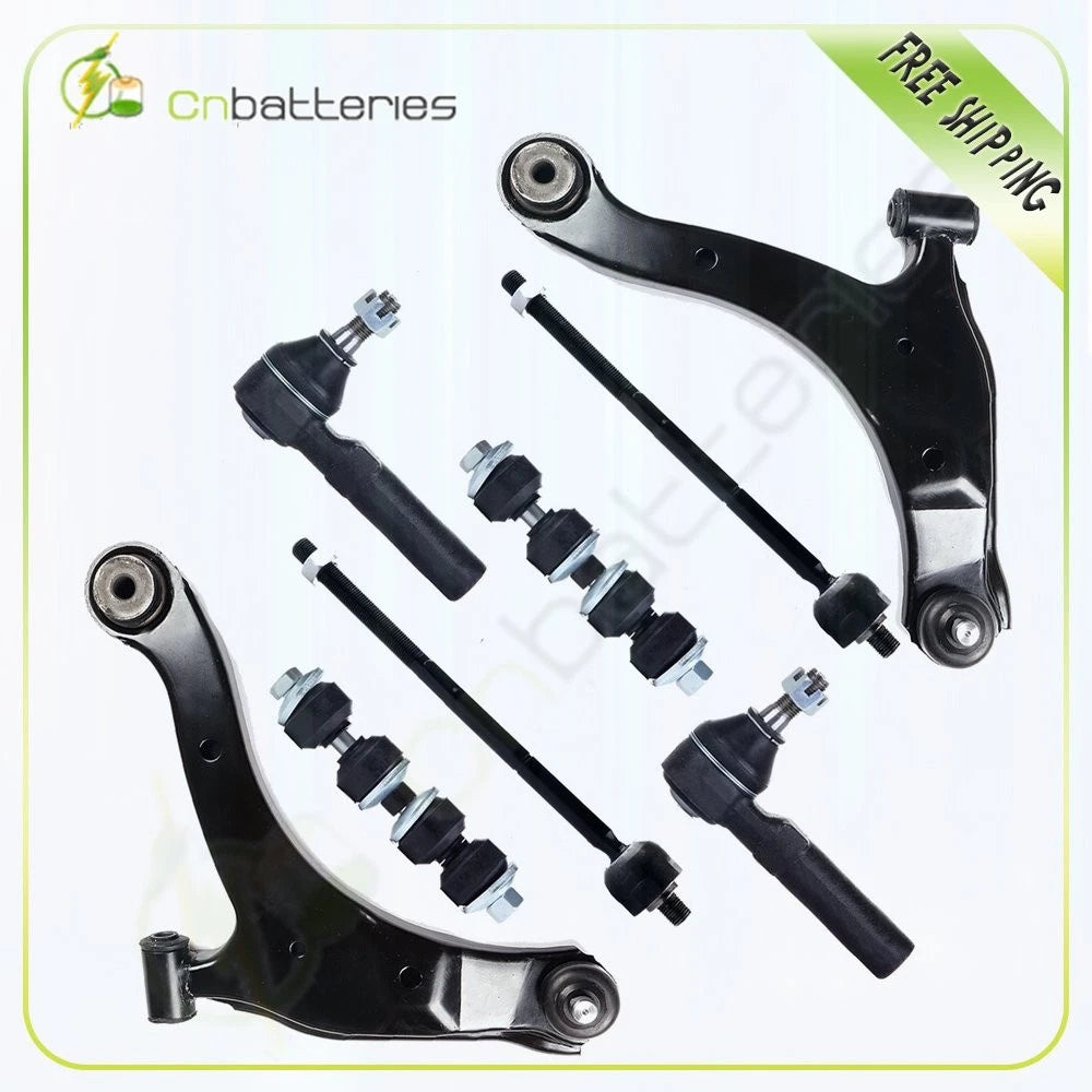 8pcs Steering Front Outer Tie Rod End Sway Bar for Chrysler PT Cruiser (2001–2010)