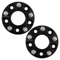 2X 1" T6 Wheel Spacers for Ford Bronco, Crown Victoria (5x4.5, 70.5mm Hub)