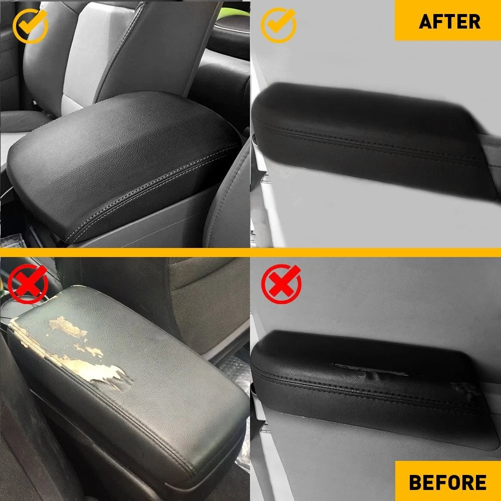 Center Console & Armrest Leather Cover for Honda (2009–2015)