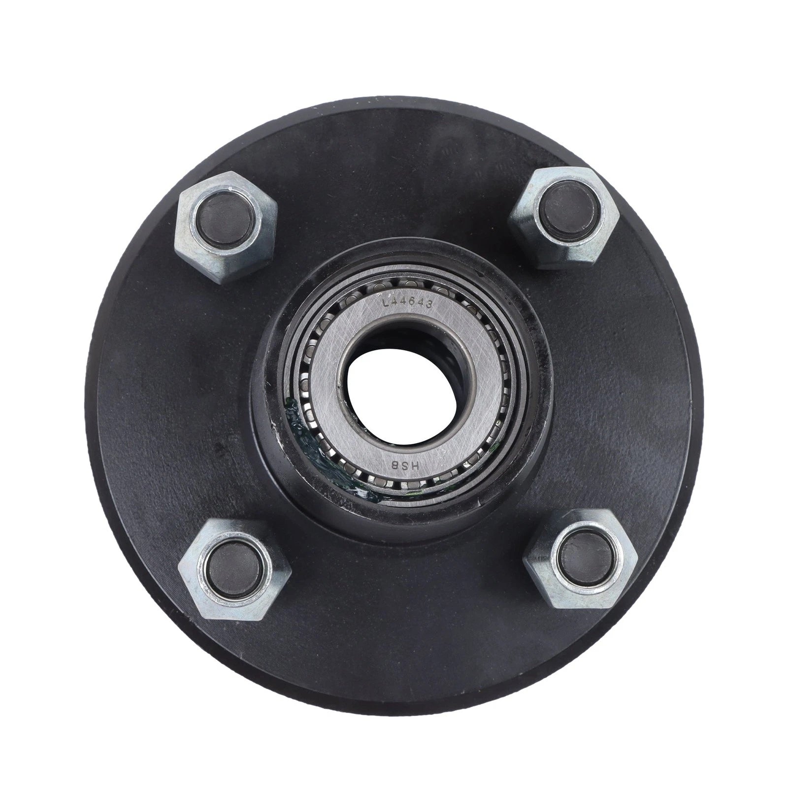 2X Trailer Hub Kit for 4 on 4" Spindle (1" Square)