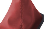Leather Manual Shift Boot Cover for Nissan Skyline R32 (1989–1993) Red