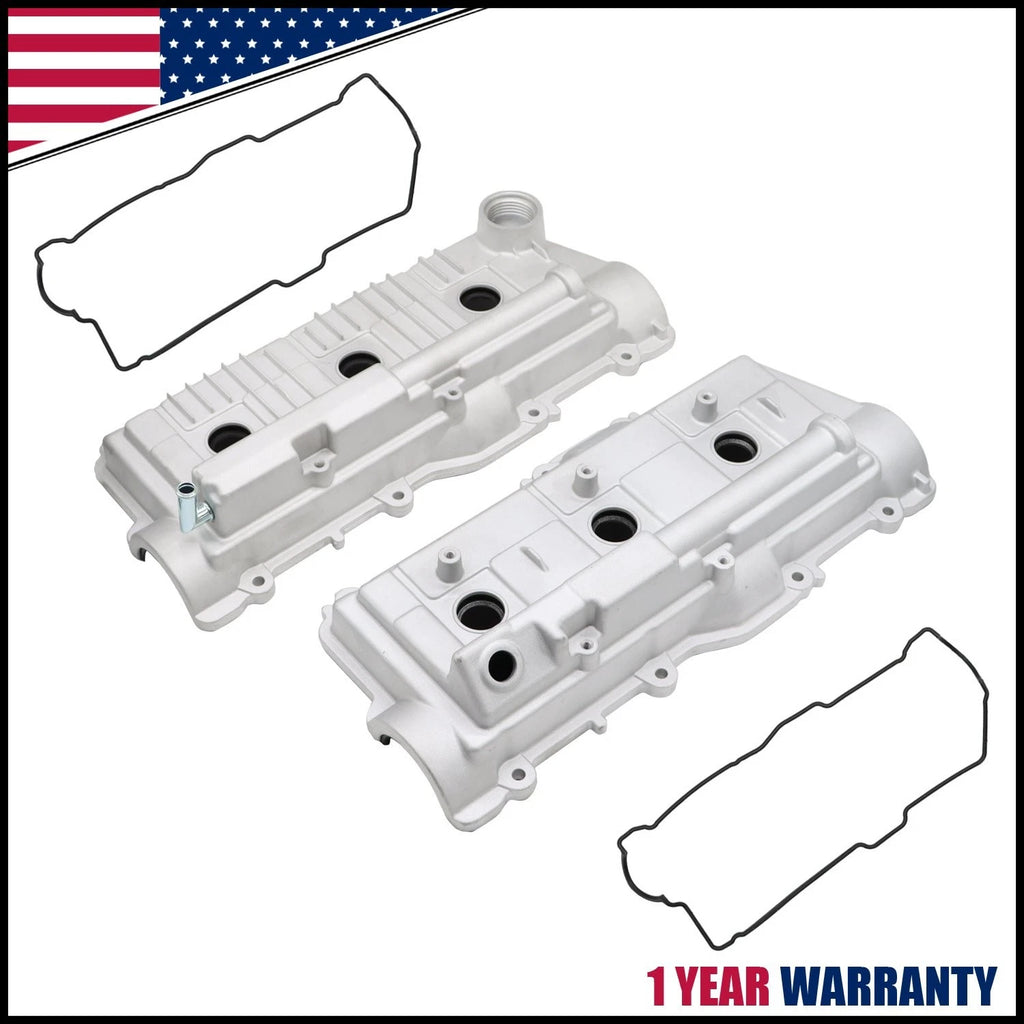 2X Valve Cover with Gaskets for Toyota Tacoma T100 4Runner 3.4L 5VZFE (1995–2004)