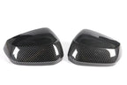 Carbon Style Side Wing Mirror Caps Covers for Audi Q2 GA and Q3 F3 (2016-2025)