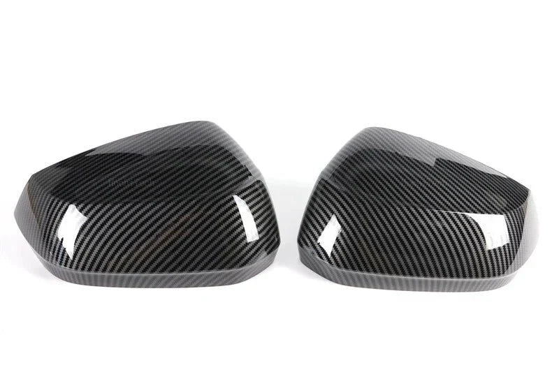 Carbon Style Side Wing Mirror Caps Covers for Audi Q2 GA and Q3 F3 (2016-2025)