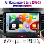 9'' Apple Carplay Android Auto Head Unit for Honda Accord Euro (2008-2015)