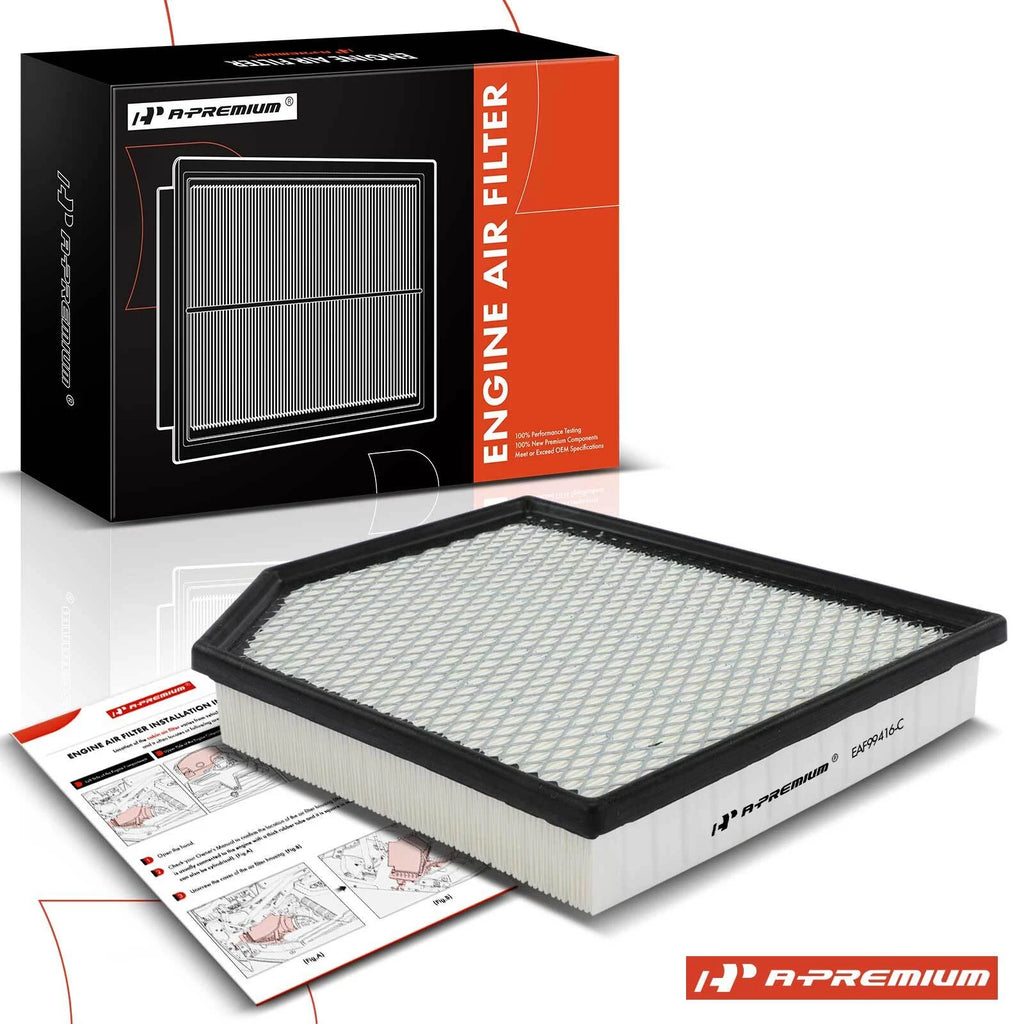 Engine Air Filter for Jeep Grand Cherokee (2018–2021) Dodge Durango (2021)
