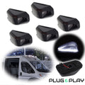 5X LED White Front Cab Roof Running Light for Dodge RAM Promaster