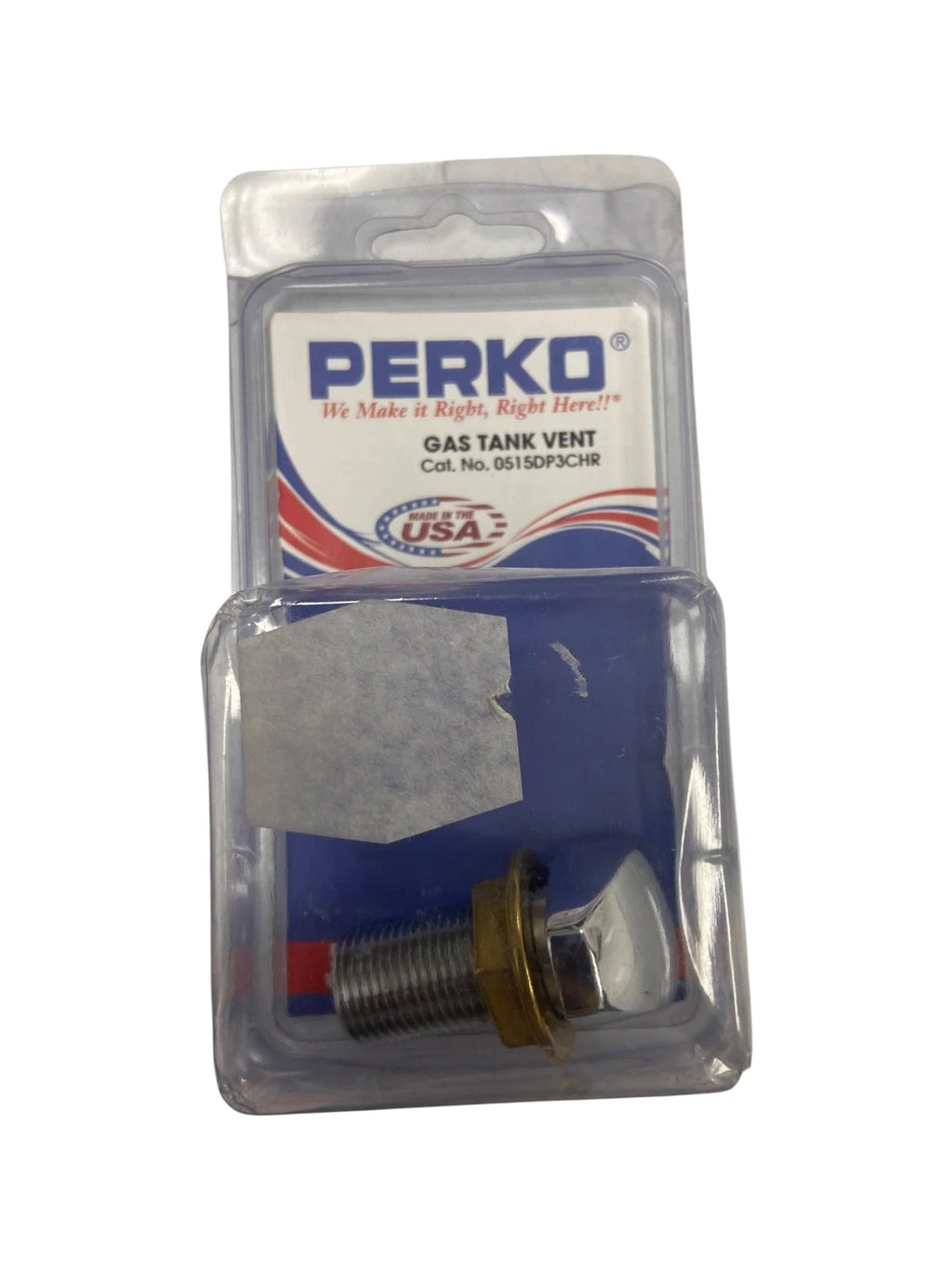 Gas Fuel Tank for Perko 0515DP3CHR (Straight, 3/8" Hose Size)