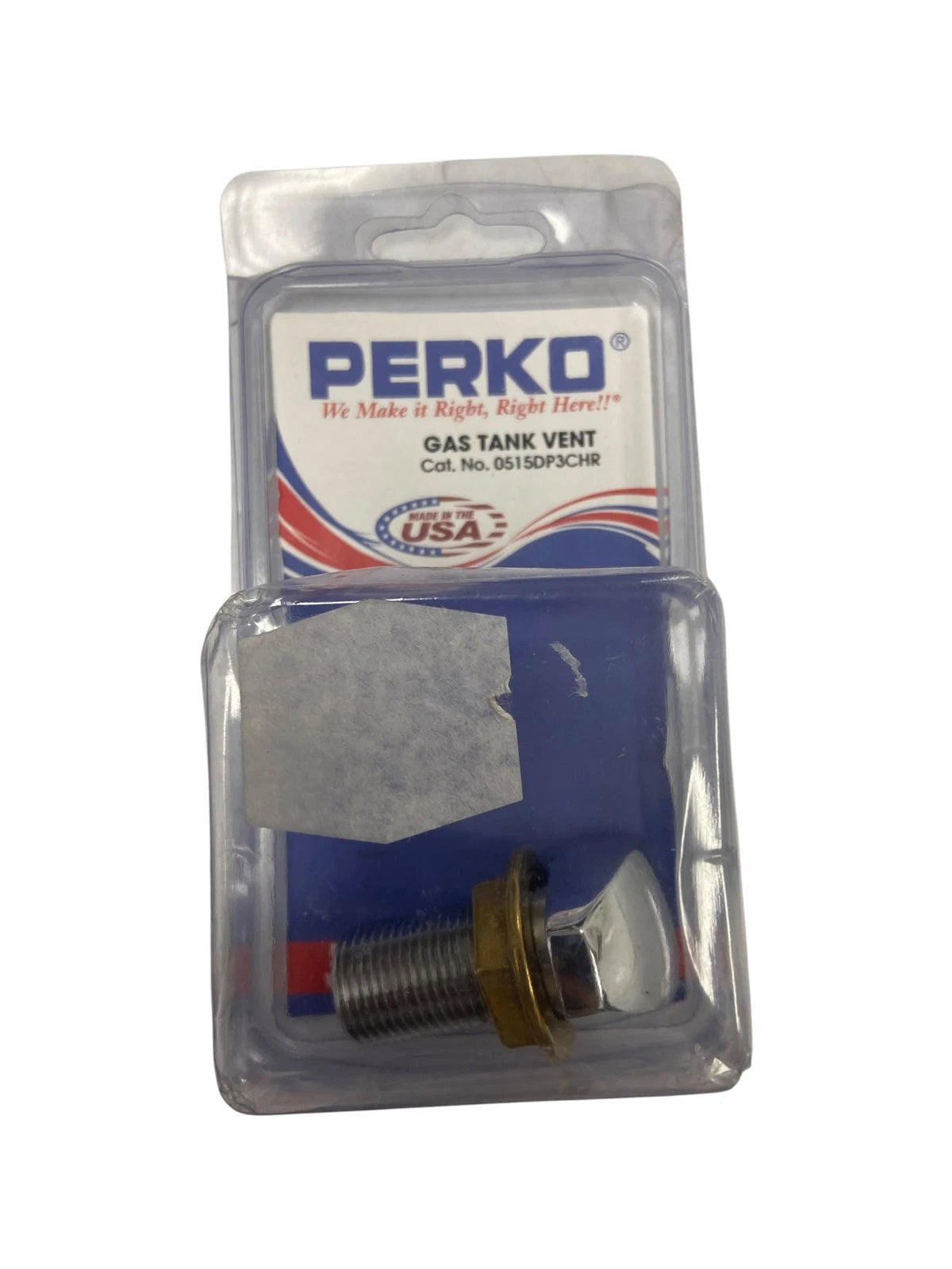 Gas Fuel Tank for Perko 0515DP3CHR (Straight, 3/8" Hose Size)