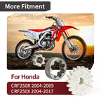 Oil Pump Driven Gear & Oil Pump Rotor Set for Honda CRF250R (2004–2009)
